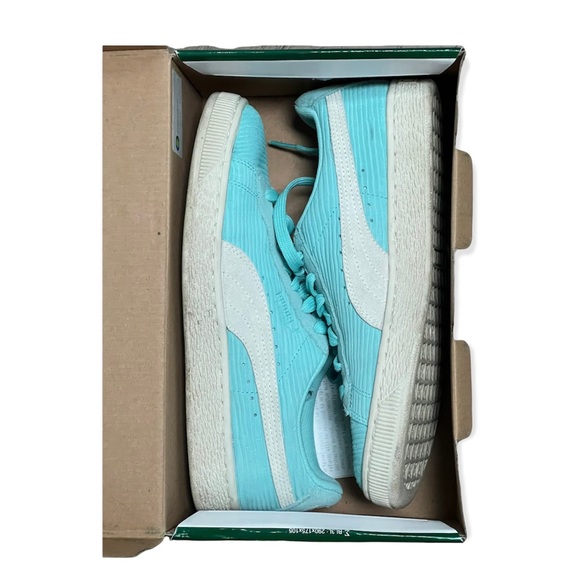 Puma teal suede classic sneakers - Picture 5 of 5
